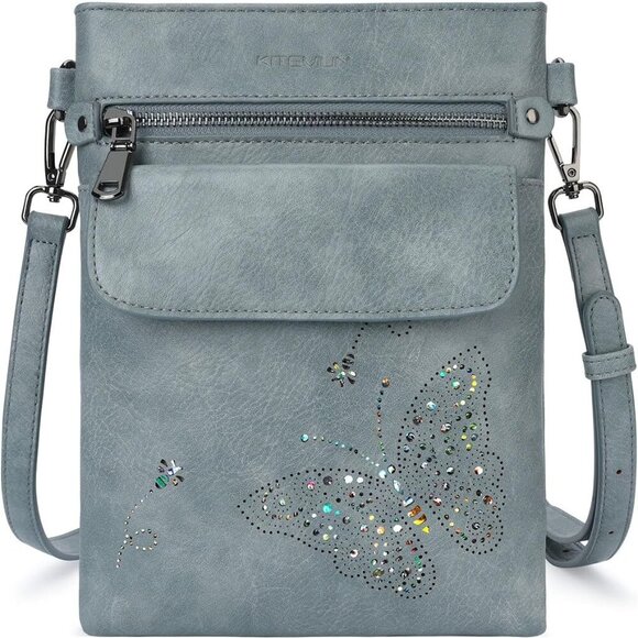 Stylish Vegan Leather Crossbody Purse - Perfect Gift for Women’s Day & More - Picture 1 of 7